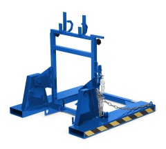 RR Industrietechnik Mülltonnenwender RAL 5010 enzianblau