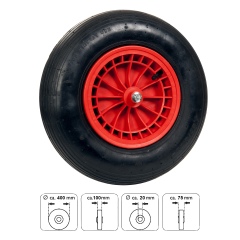 Pro-Bau-Tec Ersatzrad für Schubkarre Art.-Nr. 10092 & 10093