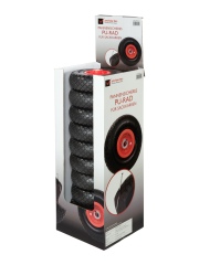 Pro-Bau-Tec Display PU-Rad für Sackkarren