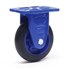 Protaurus Bockrolle Prestar Ø 100mm aus spurfreiem Naturgummi 80kg Traglast