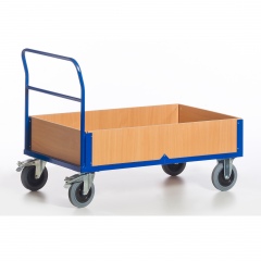 Rollcart Bordwandwagen mit 4 Wänden 1000x570mm 600kg Tragkraft