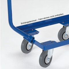 Rollcart Mehrpreis für Einhängedeichsel für Fahrrahmen