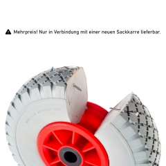 Rollcart pannensichere Reifen als Mehrpreis für Sackkarren