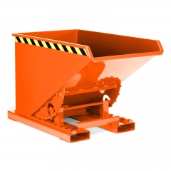 R+R Industrietechnik Abrollkipper Typ RAM-120 1070x1800x825mm 1200dm³ RAL 2004 Reinorange