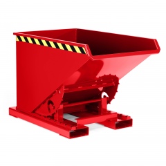 R+R Industrietechnik Abrollkipper Typ RAM-60 1070x1340x825mm 600dm³ RAL 3000 Feuerrot