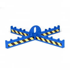 RR Industrietechnik Big Bag Krantraverse Typ RBKT 1000kg Tragkraft RAL 5010 Enzianblau