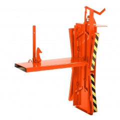 RR Industrietechnik Gitterboxwender 570x1640x450mm 450kg Tragkraft RAL 2004 Reinorange