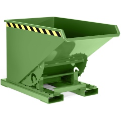 R+R Industrietechnik Abrollkipper Typ RAM-30 770x1340x825mm 300dm³ RAL 6011 Resedagrün
