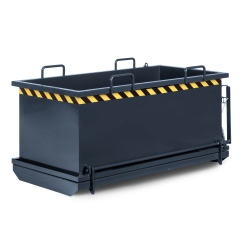 RR Industrietechnik Klappbodenbehälter Typ RKB 1490x690x845mm 500dm³ RAL 7016 Anthrazitgrau