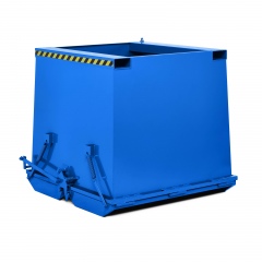 RR Industrietechnik Schwerlast- Klappbodenbehälter Typ RKC-50 500dm³ RAL 5010 Enzianblau