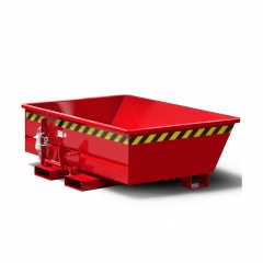 R+R Industrietechnik Minikipper Typ RMI-25 975x1075x450mm 250dm³ RAL 3000 Feuerrot