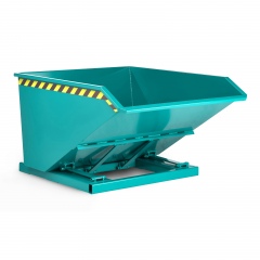 RR Industrietechnik Muldenkipper Typ RTK-100 1580x1450x780mm 1000dm³ RAL 5018 Türkisblau