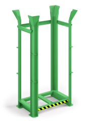 RR Industrietechnik Paletten Richtgestell RRG-15 BxTxH 1340x940x2650 mm RAL 6018 Gelbgrün