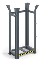 RR Industrietechnik Paletten Richtgestell RRG-15 BxTxH 1340x940x2650 mm RAL 7005 Mausgrau