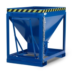 RR Industrietechnik Silowagen Typ RSL 600dm³ stationär RAL 5010 Enzianblau
