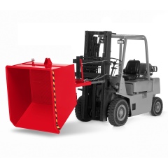 RR Industrietechnik Spänekipper Typ RUK-S 1330x1570x980mm 1500dm³ RAL 3000 Feuerrot
