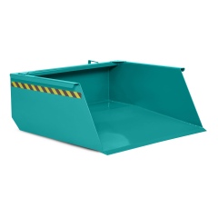 RR Industrietechnik Staplerschaufel Typ RS-75 1390x1615x550mm 750dm³ RAL 5018 Türkisblau