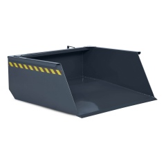 RR Industrietechnik Staplerschaufel Typ RS-75 1390x1615x550mm 750dm³ RAL 7016 Anthrazitgrau