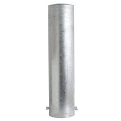 Schake Stahlrohrpoller ortsfest aus Stahlrohr verzinkt Ø273x5,0mm zum Einbetonieren 1500mm Gesamtlänge