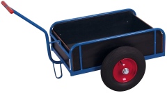 VARIOfit Handwagen mit Bordwand Luft-/Vollgummibereifung