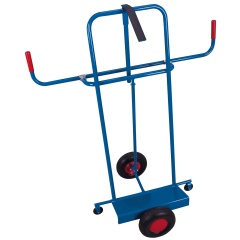 VARIOfit Plattenkarre zum Längstransport mit variabler Plattensicherung und Luftbereifung