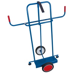 VARIOfit Plattenkarre zum Längstransport mit variabler Plattensicherung und Vollgummibereifung