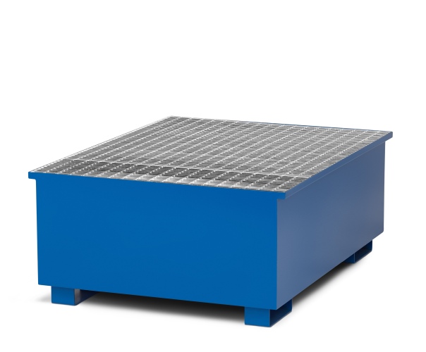 RR Industrietechnik Typ RTA-1 Auffangwannen für IBC aus Stahl mit Abfüllbereich