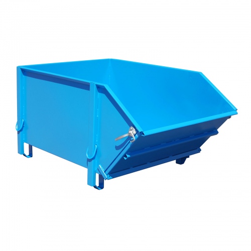 Bauer Baustoffbehälter BBK 100, lackiert, Lichtblau