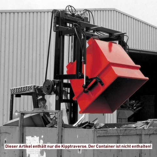 Bauer Traverse für Universalcontainer UCT