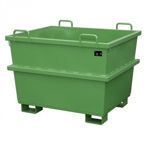 Bauer Universalcontainer UC 750, lackiert, Resedagrün