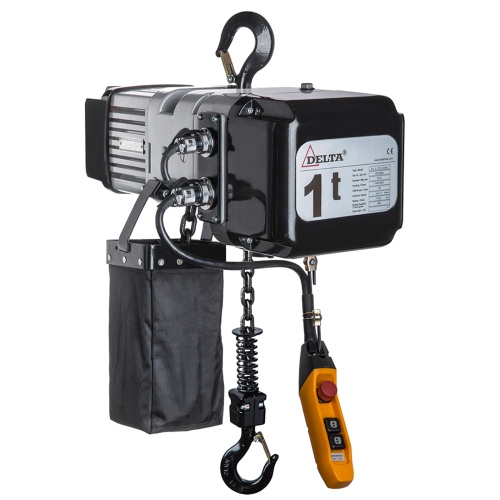 DELTA Elektrischer Kettenzug DTS – 400V - Tragkraft 1,0t Hubhöhe 3m 1 Geschwindigkeit