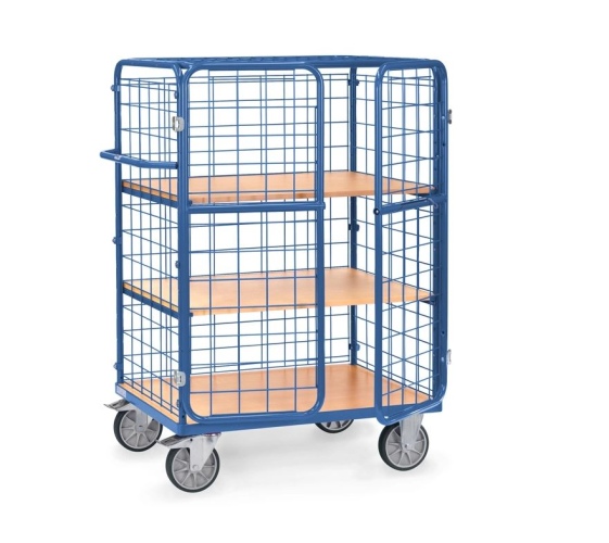 Fetra Etagenwagen mit Flügeltüren Ladefläche 1.000x700mm