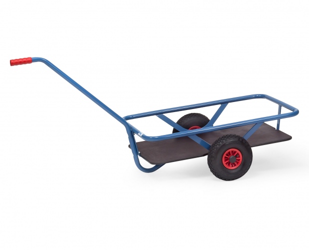 Fetra Handwagen mit Boden und Luft- oder Vollgummibereifung