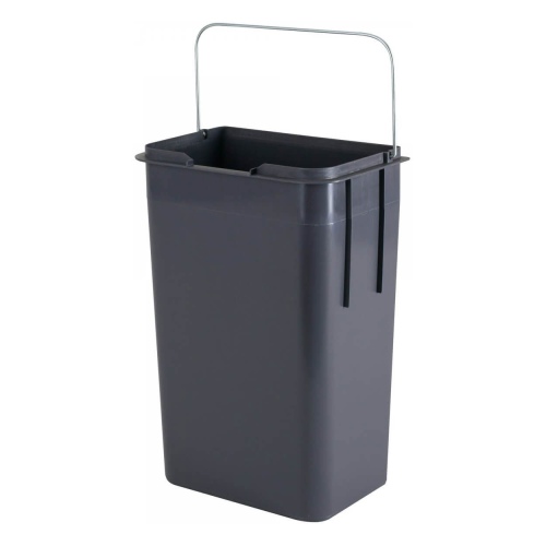 Hailo Inneneimer 9l aus Kunststoff schwarz für Solid Öko duo 22/M/33 und trio 33/L