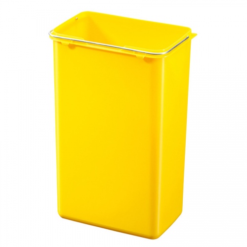 Hailo Inneneimer 9l aus Kunststoff gelb für Trento, Öko, Öko Plus