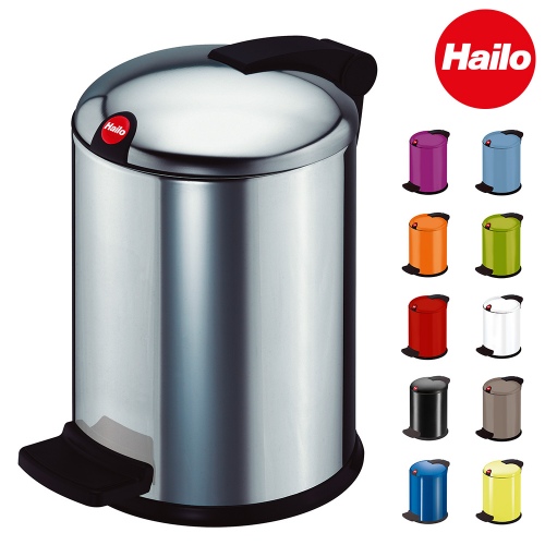 Hailo Design S Tret-Kosmetikeimer Silber