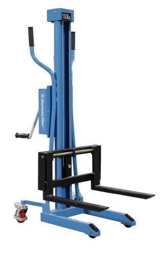 Hanselifter Handwindenstapler HWHH Hubhöbe bis 1100mm Tragkraft bis 150kg