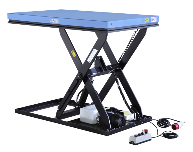HanseLifter Hubtisch HIW 230V oder 380V Tragkraft bis 2000kg Hubhöhe 1010mm