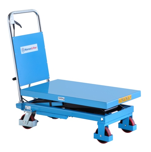Hanselifter mobiler Scherenhubtischwagen SPA500 Tragkraft 500kg