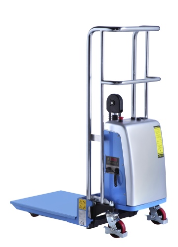 Hanselifter Plattformhochhubwagen elektrisch Tragkraft 400kg Hubhöhe bis 1500mm