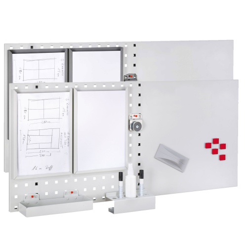 Kappes LogoChart® Office Set #4 1x Lochplatte 1000x450mm 1x Zubehörsortiment 14-teilig