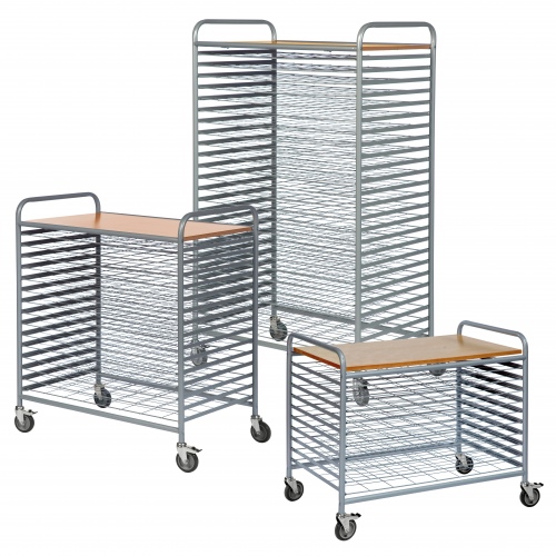 Kongamek Trockenwagen in grau mit 10-25 Böden