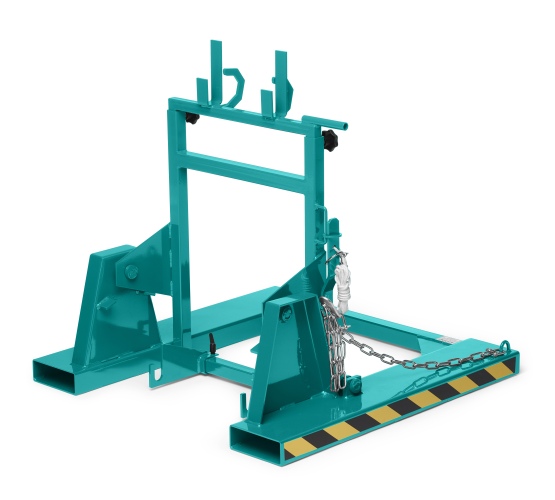 RR Industrietechnik Mülltonnenwender RAL 5018 türkis