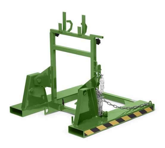 RR Industrietechnik Mülltonnenwender RAL 6011 resedagrün