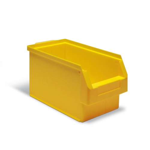 Protaurus Sichtlagerkasten Größe 3 in gelb 350x200x200mm