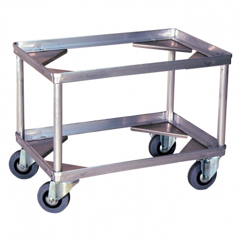 Rollcart Behälter-Fahrgestell ohne Bügel für Transportkisten mit 2 Ladeflächen 575x370mm