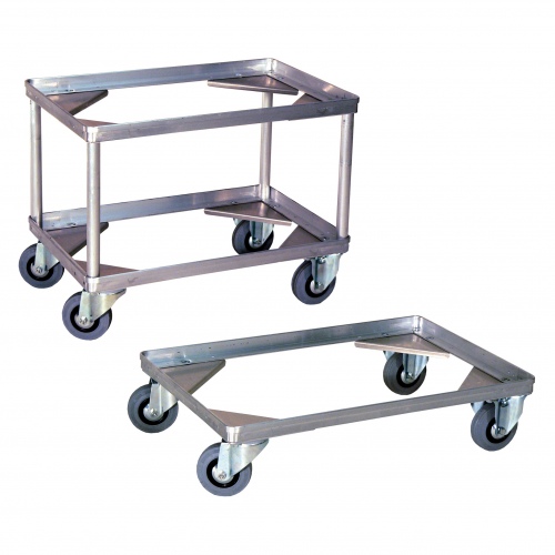 Rollcart Behälter-Fahrgestell ohne Griffbügel für Transportkisten mit 1-2 Ladeflächen