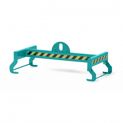 RR Industrietechnik Gitterboxtraverse Typ RGT 610x1240mm RAL 5018 Türkisblau