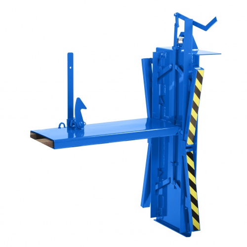 RR Industrietechnik Gitterboxwender 570x1640x450mm 450kg Tragkraft RAL 5010 Enzianblau