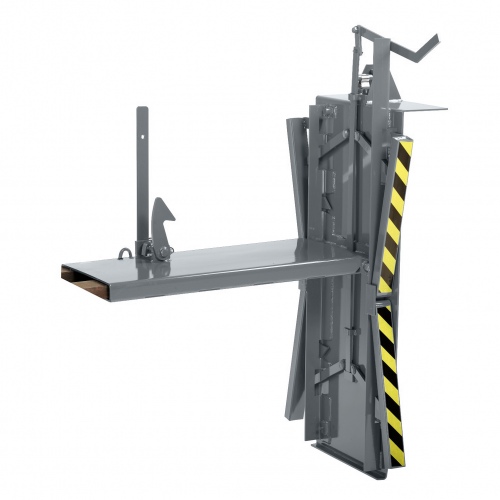 RR Industrietechnik Gitterboxwender 570x1640x450mm 450kg Tragkraft RAL 7005 Mausgrau